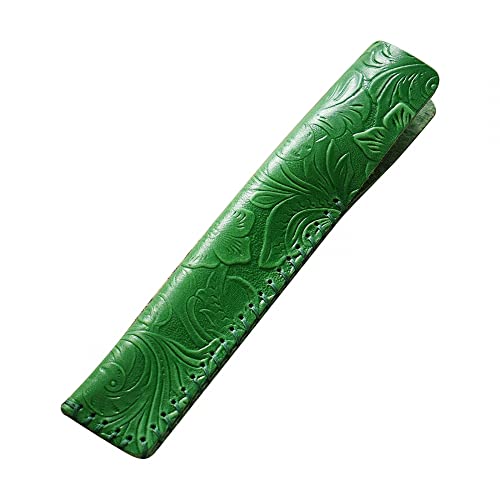 Étui de Protection pour Stylo, Porte-stylo Simple en Cuir avec Effet de Décoloration pour Stylos Stylos à Bille Crayons Cover