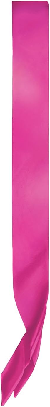 Satin Sash (yellow) Party Accessory (1 count) (1/Pkg)