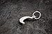 Sterling Silver Tiny Crescent Moon - VERY SMALL, Minimalist - (Charm Only or Necklace)