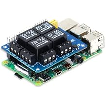 PiRelay EXPANSION BOARD FOR RASPBERRY PI Raspberry Pi A+/B+/2B/3B/3B+ Loads up to 240VAC/7A,125VDC/10A by SB Components
