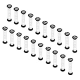 Dsmile Sand Timer, 30 Seconds Plastic Hourglass Timer Set of 20