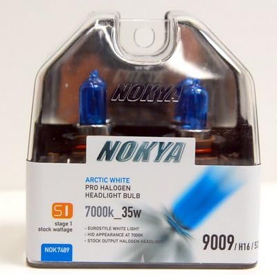Nokya Arctic White H16 / 9009 / 5202 Car Headlight Bulb (S1) NOK7489 .
