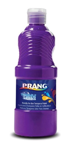 PrangWashable Tempera Paint, Violet, 32 Oz., 1 Count