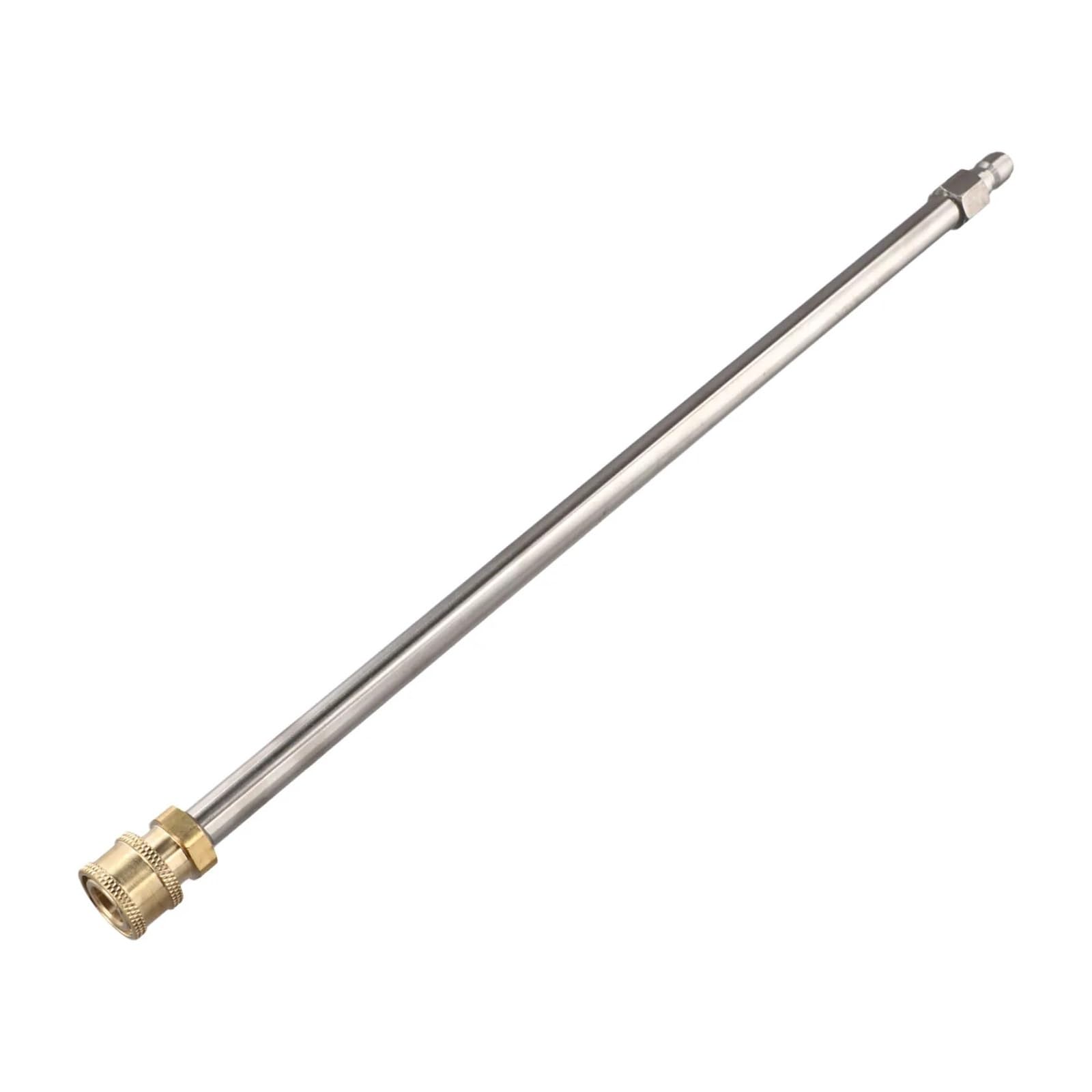 Varilla de extensión para lavadora de alta presión Varilla de extensión for hidrolavadora alta resistencia, potencia limpieza compatible con limpiadores, cañones espuma y boquillas