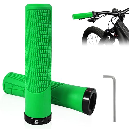 xiaoxiaozhijia Puños de Bicicleta Ergonómico,Manillar de Bici Universal de 22mm,Manillar de Empuñadura para MTB/BMX/Montaña/Bici Plegables/Bicicletas Urbanas/Scooter (Azul)