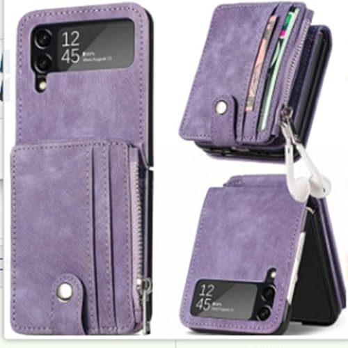 Étui Galaxy Z Flip 5 anti-rayures avec porte-carte pour ne plus jamais oublier vos papiers