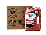 Valvoline High Mileage MaxLife Technology SAE 5W-30 Synthetic Blend Motor Oil, 5...