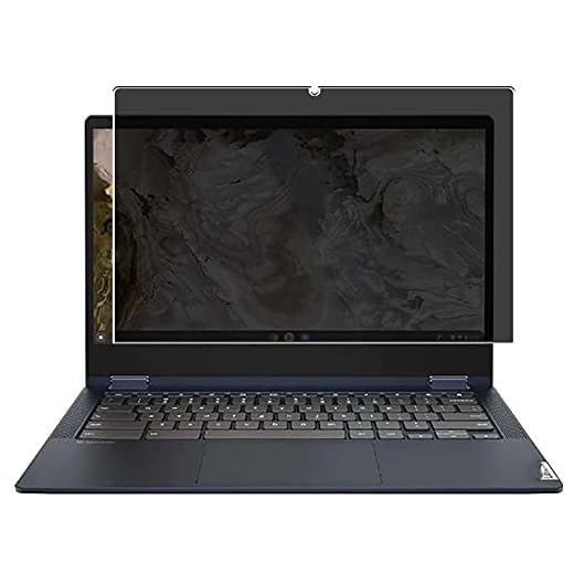 Vaxson Sekretess skärmskydd, kompatibel med Lenovo Flex 5i Chromebook 2 IN 1 13,3 tum bärbar dator, anti-spionskydd filmskydd klistermärke [INTE härdat glasfodral]