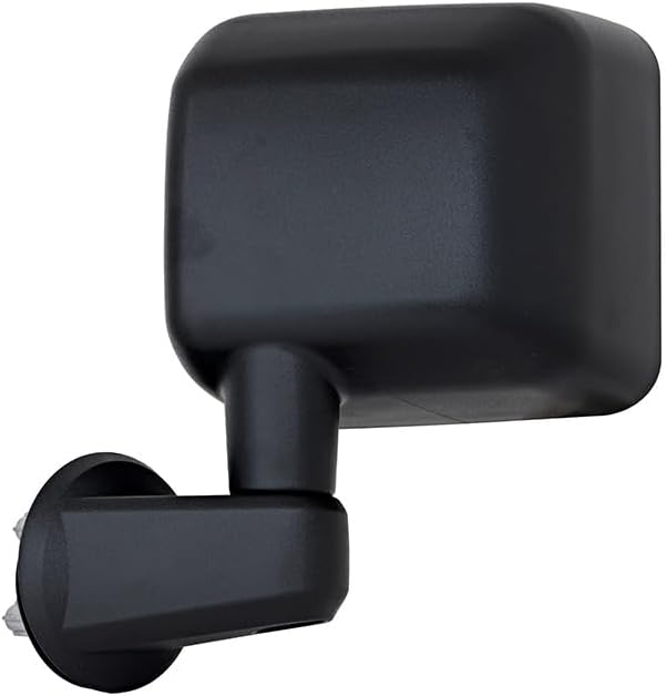 For Jeep Wrangler 2007 2008 2009 2010 Manual Textured Black Side Door View Mirror Driver Left