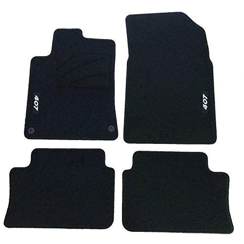 Alfombrillas Peugeot 407 2004-2011 alfombras esterillas Sedan Sport Wagon sw Coupe