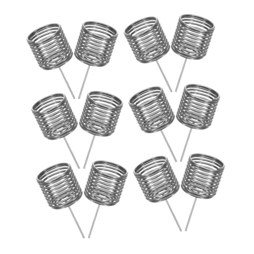 BESTonZON 12 piezas Cestas de Fertilizante para Bonsái de Acero Inoxidable Liberación Lenta Contenedores de Abono para Orquídeas y Suculentas Caja Nutritiva para Jardinería Casa y Exterior