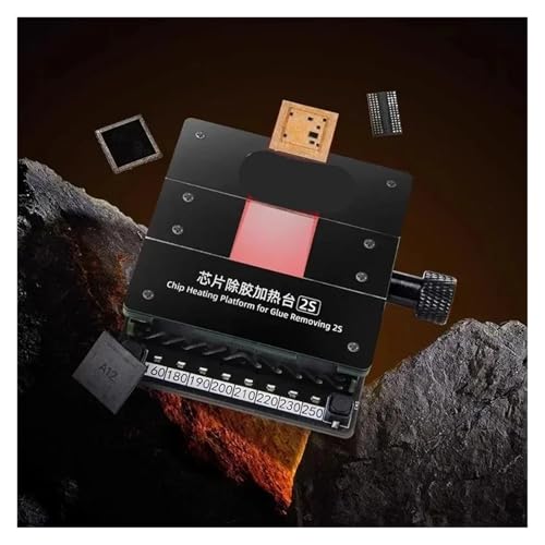 Eliminación pegamento chip mediante plataforma calefactora de precisión 5