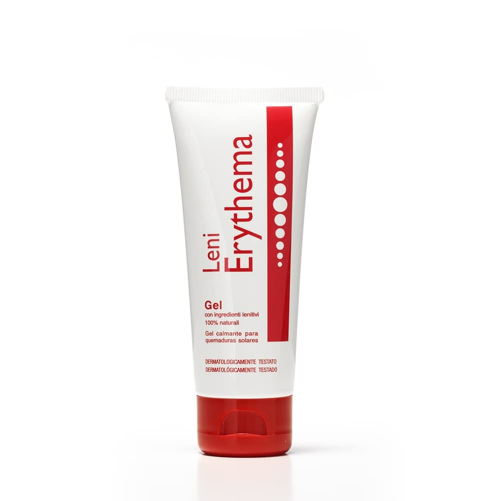 Leni Erythema Gel Lenitivo Indicato per Pelli Irritate a Base di Ingredienti Naturali - 75 ml