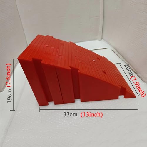 Rampa portátil de plástico altura 19 cm con diseño encajable miniatura 7