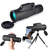 DOCANIO monoculaire 10-30x Zoom monoculaire met BAK4 Prisma FMC verrekijker volwassenen met houder en ...