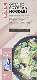 Yutaka Gluten Free and Organic Soybean Noodles, 200 g, Pack of 4
