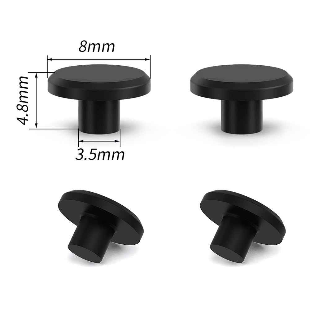 Tappo di spurgo per pinza freno idraulico e tappo antipolvere per vite di spurgo in silicone, per freni idraulici Shimano R7170/R8170/R9270, nero, confezione da 4
