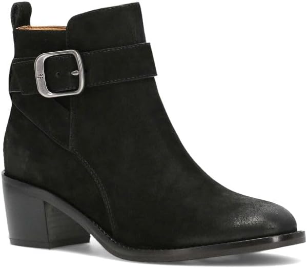 Frye Piper Bootie Women's Ankle Boot - Effortless Edge with Sleek Buckle, Cushioned Comfort, Premium Materials & Rubber Outsole