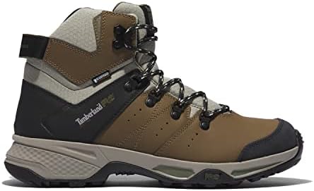Timberland Men's Switchback Soft Toe Waterproof WP, Brown: Brown Green, 11 | Image 1