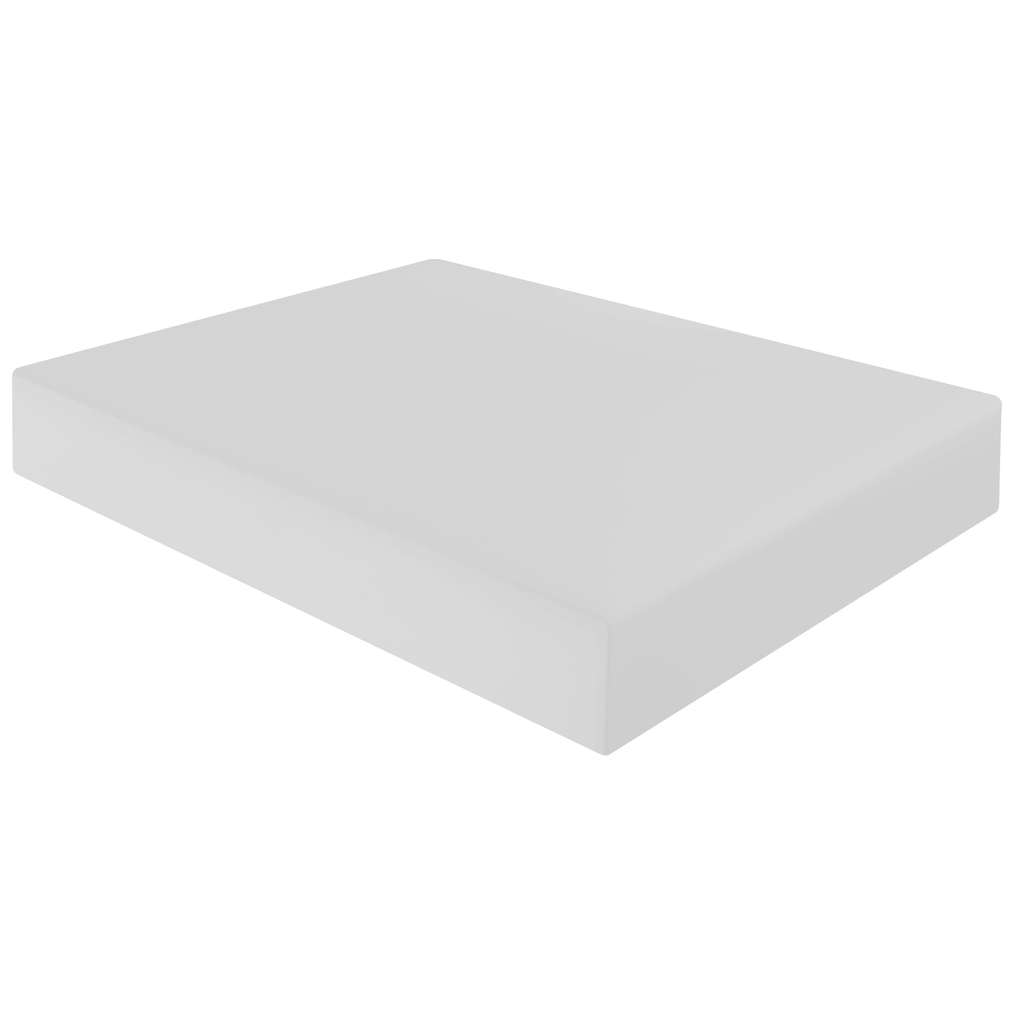 HOME ACE Silver Extra Deep Non Iron King Size Fitted Sheets Polycotton Fitted Bed Sheets, Poly Cotton Deep Kingsize Bed Sheet Fitted, 16”/40CM King Size Fitted Sheet