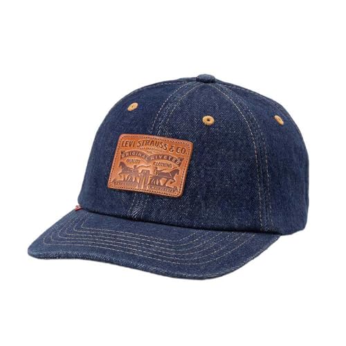 Levi's Relaxed Dad Heritage Cap, Dark Blue, Un hombre, azul oscuro, Talla única