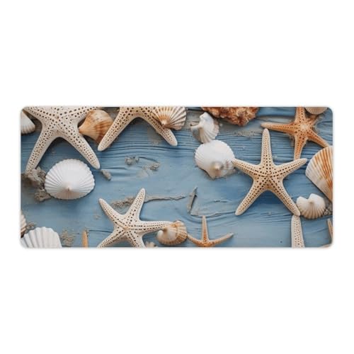 Tapis de souris grand format motif marin pour créer un coin bureau zen et ordonné à la maison