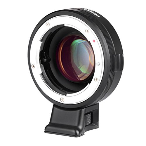 VILTROX NF-E Focal Reducer Speed Booster Lens Adapter for Nikon F AI to Sony E Mount NEX 7 NEX-6 5R A7 A7II A7S A500 A6300 A6500 with Removable Tripod Base