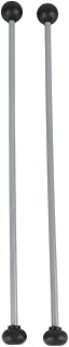 2pcs Timpani Mallet Silikon Plastik Plastik Çok Fonksiyonlu Marimba Dil Davul Mallet Timpani Stick Profesyonel Kalite Yeni Başlayanlar İçin Dayanıklı Hafif Silin Perküsyoncular