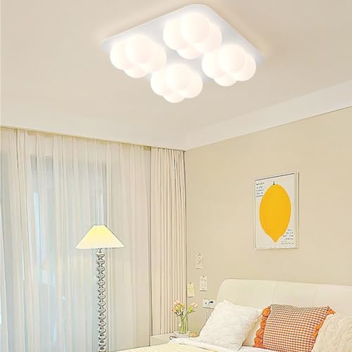 Luz de techo de burbujas elegante para salón y comedor señorial 2