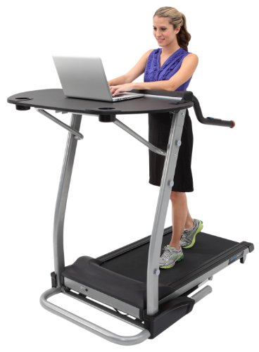 Image of Exerpeutic 2000 WorkFit High Capacity Desk Station Treadmill