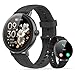 Reloj Inteligente Mujer, 1.27" Smartwatch Mujer con Llamadas Bluetooth, Smart Watch con Pulsómetro/Monitor de Sueño/Podómetro, IP68 Pulsera Actividad con 110+ Modos Deportivos para Android iOS, Negro