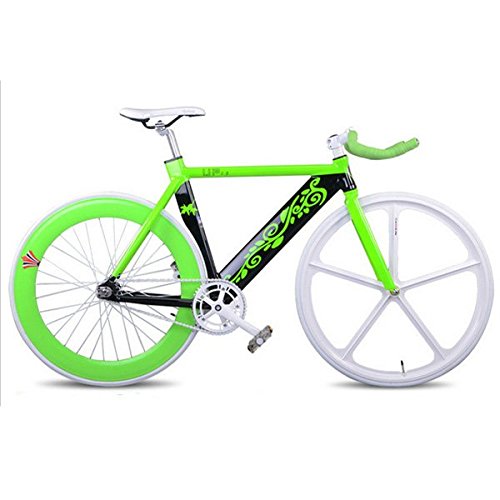 INBIKE 700C Fixed Gear Bike multicolore in alluminio bicicletta