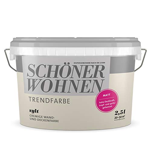 Preisvergleich Produktbild 2,5L Schöner Wohnen - Trend Wandfarbe matt Sylt