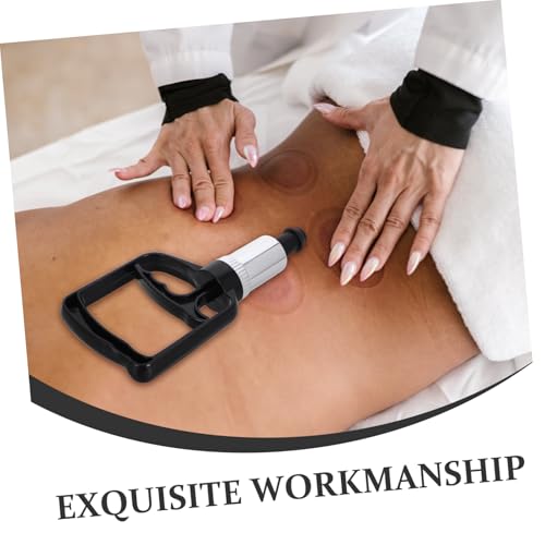 Bomba manual para ventosas para terapia de masaje muscular, duradera con fuerte succión para uso doméstico y clínico miniatura 3