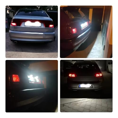 Luz de matrícula LED para solucionar bombilla fundida en Ibiza 2 y Golf 3 pack de 2 5