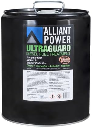Alliant Power ULTRAGUARD Diesel Fuel Treatment - 5 Gallon Pail - Treats 2500 Gallons of Diesel Fuel # AP0504