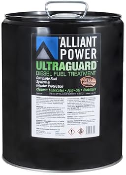 Alliant Power ULTRAGUARD Diesel Fuel Treatment - 5 Gallon Pail - Treats 2500 Gallons of Diesel Fuel # AP0504