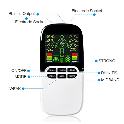 Machine de massage de physiothérapie d'acupuncture avec double canal ergonomique - 7