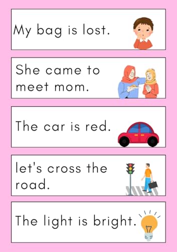 Image of Reading Practice Book for Kids (Levels 1-4) | Learn to Read with Words, Phrases, Sentences & Short Stories | Phonics-Based Early Reader for Ages 3-6 | Beginner English Reading Skills Workbook