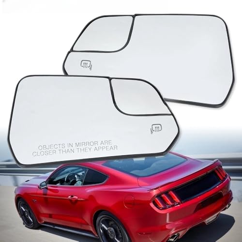 Miroir d'aile porte pour Ford Mustang 2015-2021 | Sécurité routière pour vos trajets quotidiens