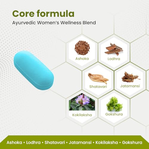 Image of Green Milk Femigard Gold Tablets | Ayurvedic Women's Wellness Supplement | Supports Menstrual Comfort, Hormonal Balance & Reproductive Health | Promotes Vitality & Cycle Harmony | Herbal Women Care Formula | 5x30 Tablets