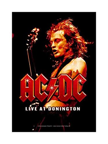 Drapeau aC/dC live donington at-poster aC/dC-textilflagge