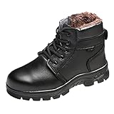 Protection : Tête en acier et plaque en acier : Les chaussures de sécurité sont dotées d'une tête en acier standard anti-écrasement et d'une plaque en acier standard anti-stabulation, résistance aux chocs>200J.