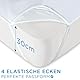 Dreamdry Matratzenschoner 160x200 - Inkontinenzunterlage waschbar, Matratzenschoner 160x200 wasserdicht, wasserdichte Matratzenauflage, Nässeschutz