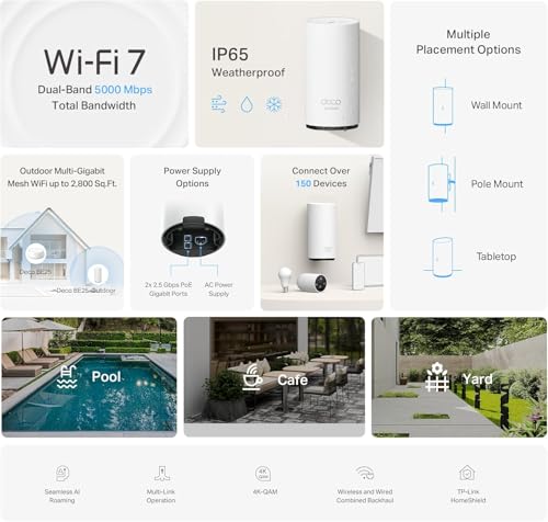 WiFi 7 mesh router system