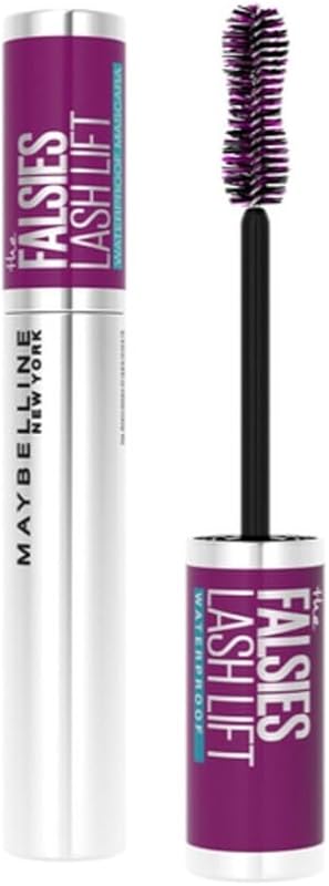 Maybelline New-York - Mascara Effet Faux Cils - Longueur, Volume & Courbe - Tenue 16H - Waterproof - The Falsies Lash Lift - Noir - 8,6 ml