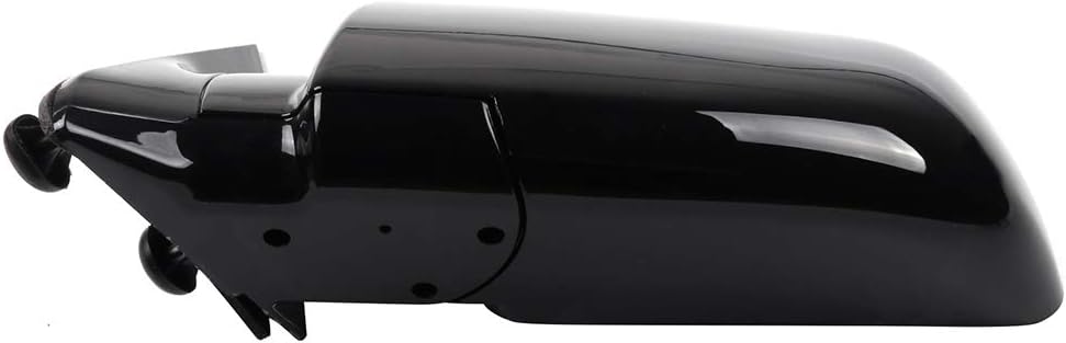 Manual Fold Non-Heated Black Driver Side Mirror Compatible with 1988-1998 for Chevrolet C1500 Left Side View Mirror Manual Adjustment Smooth