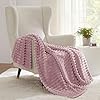 Bedsure GentleSoft Pink Fleece Blanket for Couch - Cozy Soft Blankets for Women, Cute Small Throws for Girls, 50x70 Inches #1