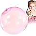 Produktbild Transparent Strand Bubble Ball Injection Water Ball Soft-Rubber Ball Bubble Ball Party Im Freien Wasserball-Spielzeug Für Erwachsene Kinder-rosa