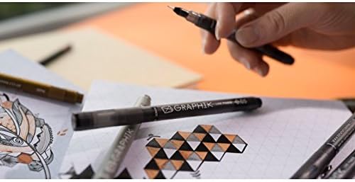 Miniatura 2 de Derwent Cuaderno de bocetos, Graphik Inspire Me, 80 páginas de papel estampado a prueba de sangrado, mediano (2302237)